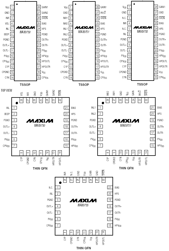   MAX9750/MAX9751/MAX9755